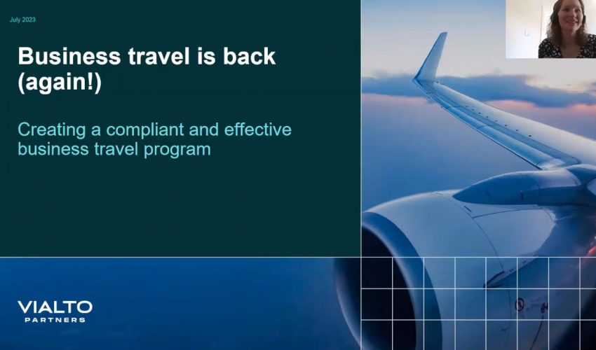 Business travel is back (again!)