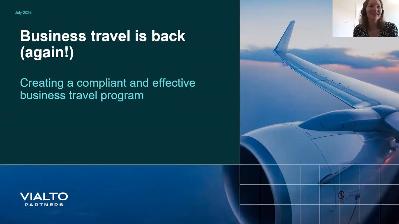 Business travel is back (again!)