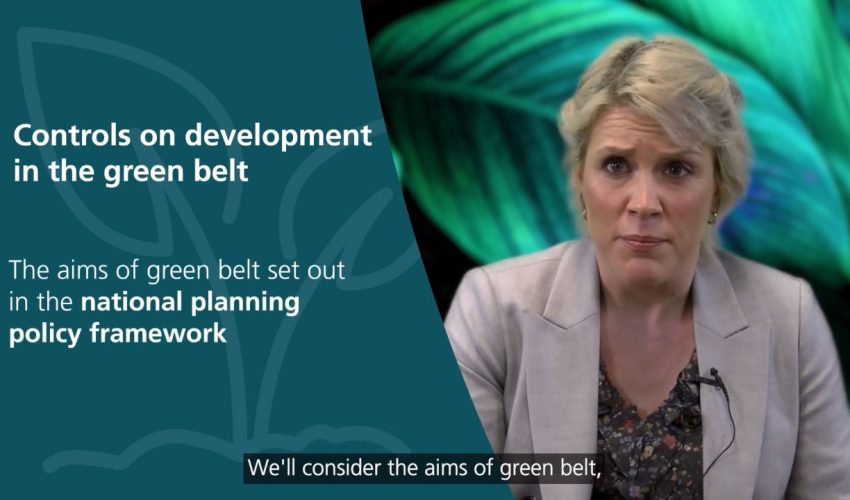 Controls on development in the Green Belt (2)