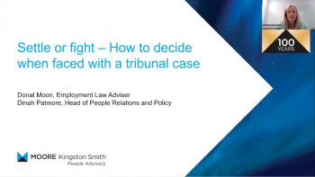 Employment tribunal – settle or fight?