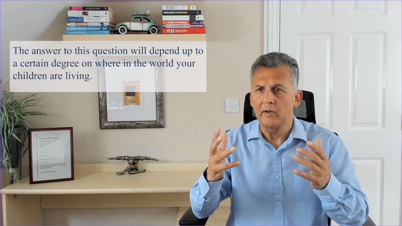 How to set up a trust if your beneficiaries live abroad?