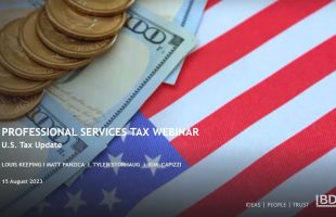 PS Tax Webinar – US Tax Update with Matthew Panzica