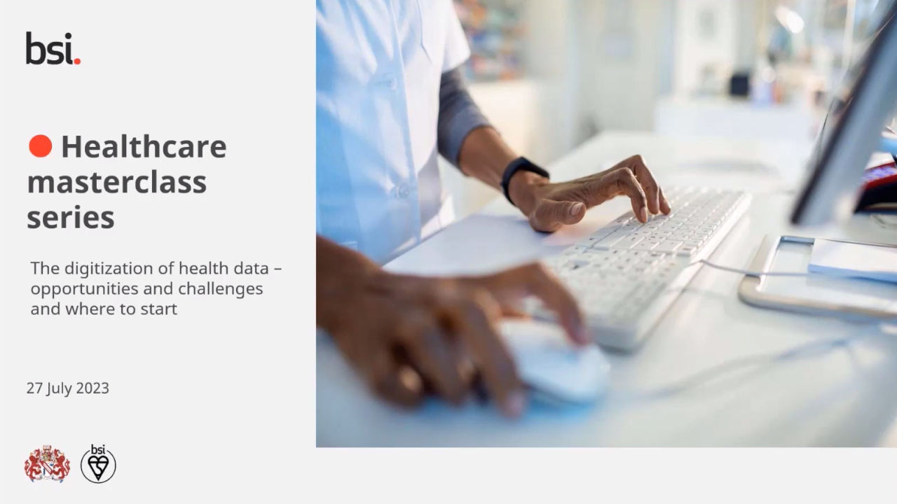 The digitization of health data – opportunities and challenges and where to start
