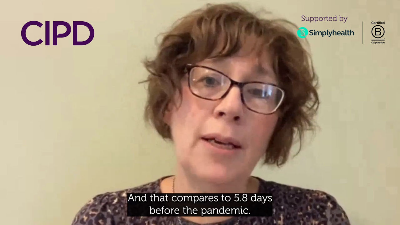Health and Wellbeing at work survey report