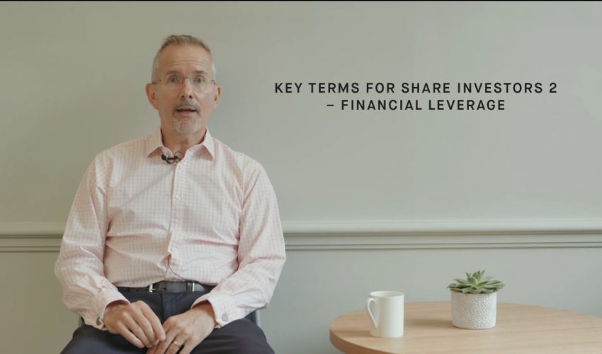 Key investing jargon 2 – financial gearing