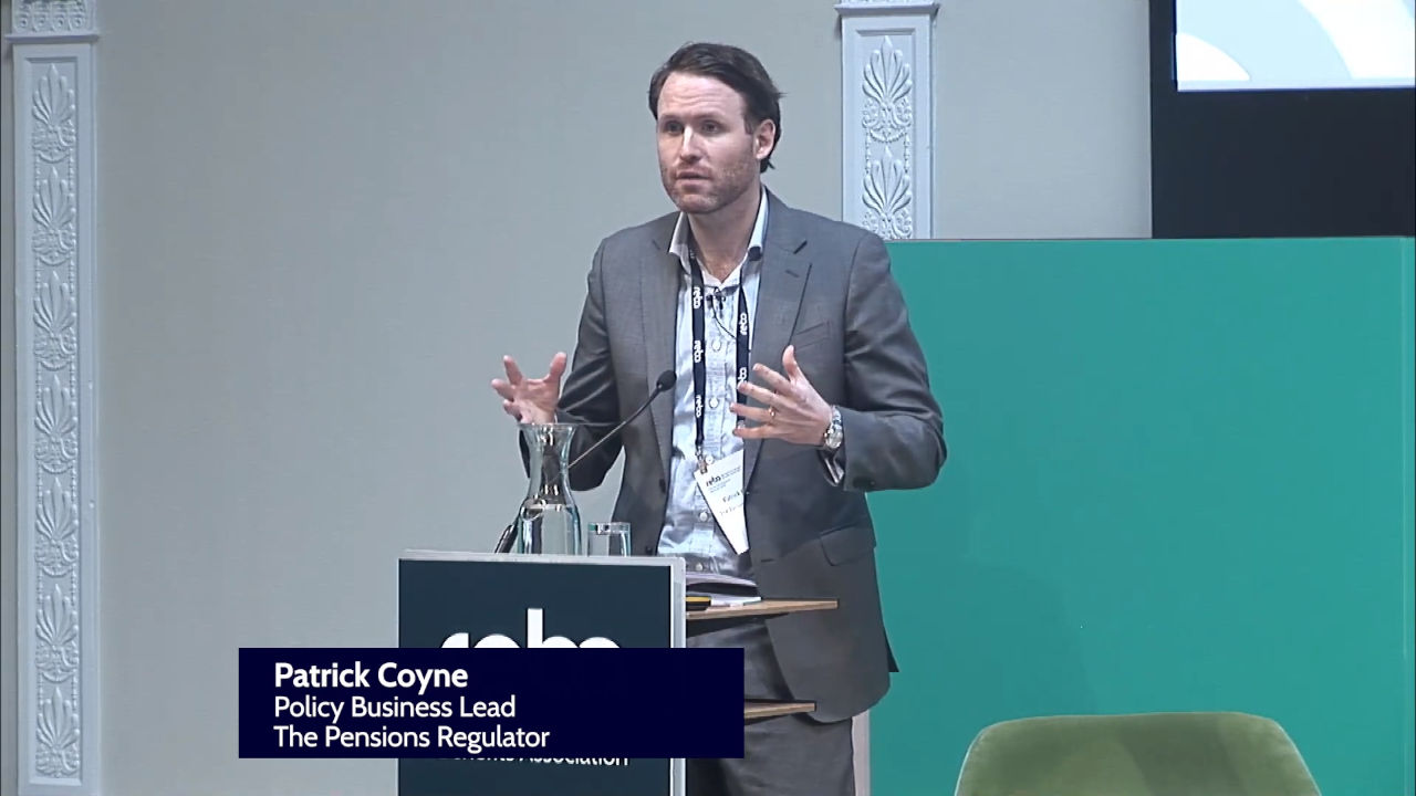 What is value for money in pensions? Patrick Coyne, The Pensions Regulator