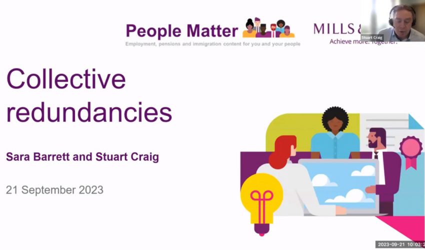 People Matter: Collective Redundancies