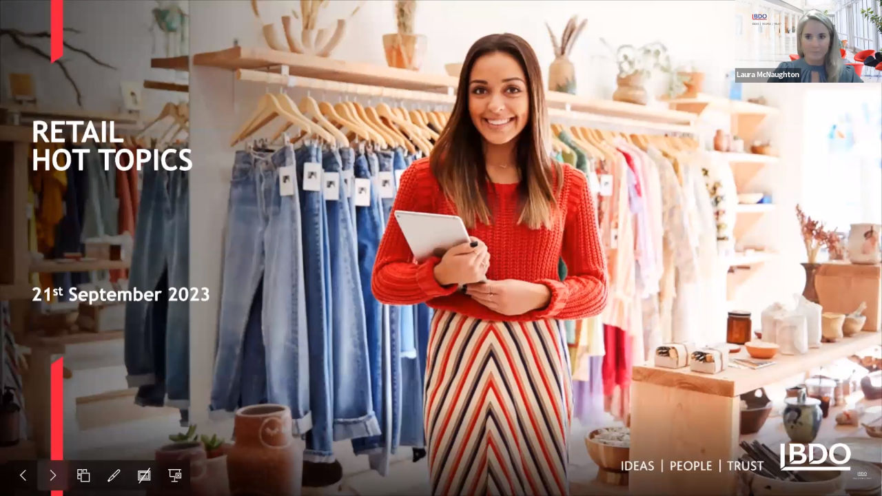 Retail Hot Topics | Webinar | September 2023