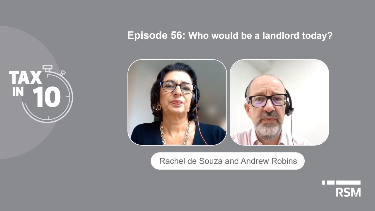 Who would be a landlord today?