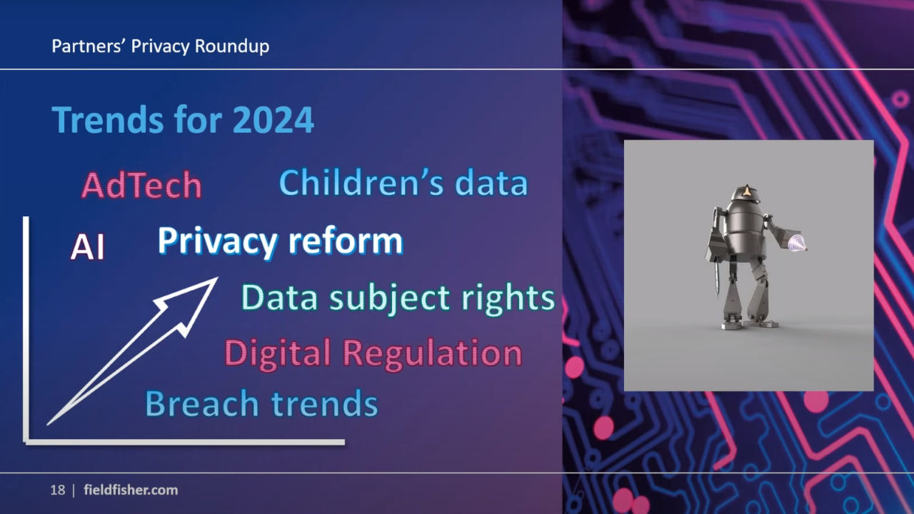 Data privacy: a year in review and trends for 2024