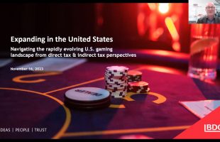 Navigating the rapidly evolving US gaming landscape from direct tax & indirect tax perspectives
