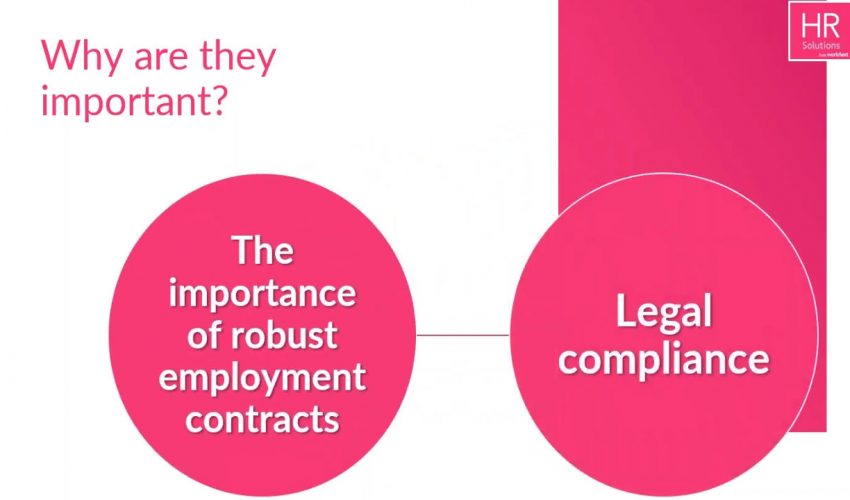 Why robust employment contracts are key to business success