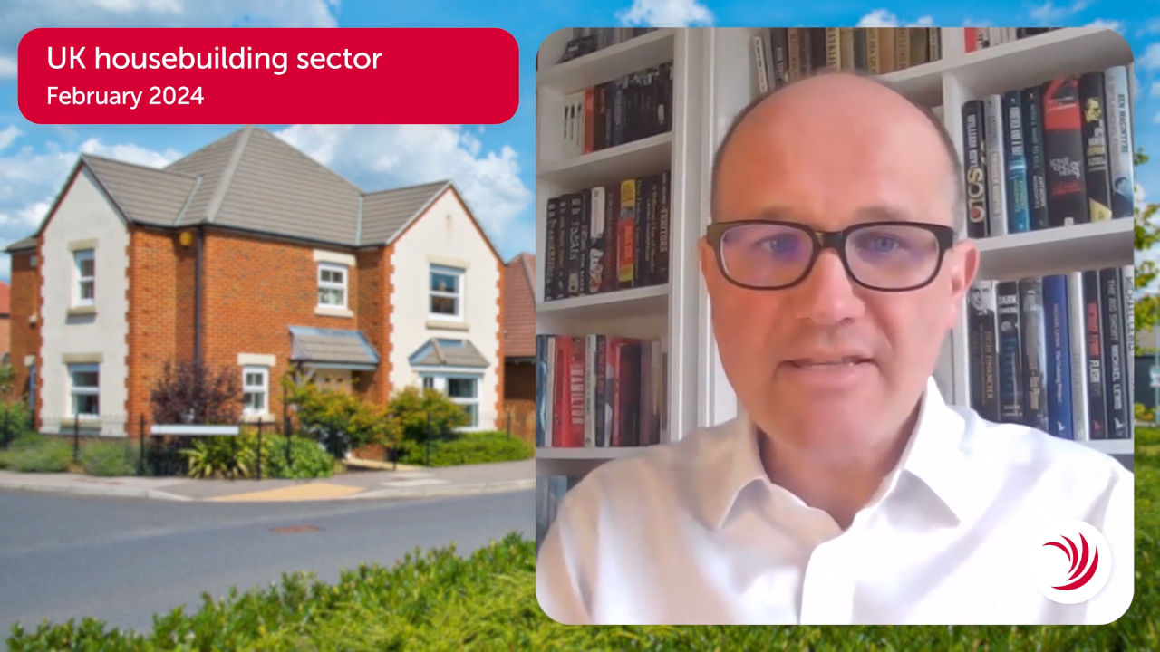 UK housebuilding sector : February 2024