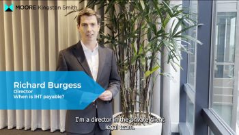 When is IHT payable?