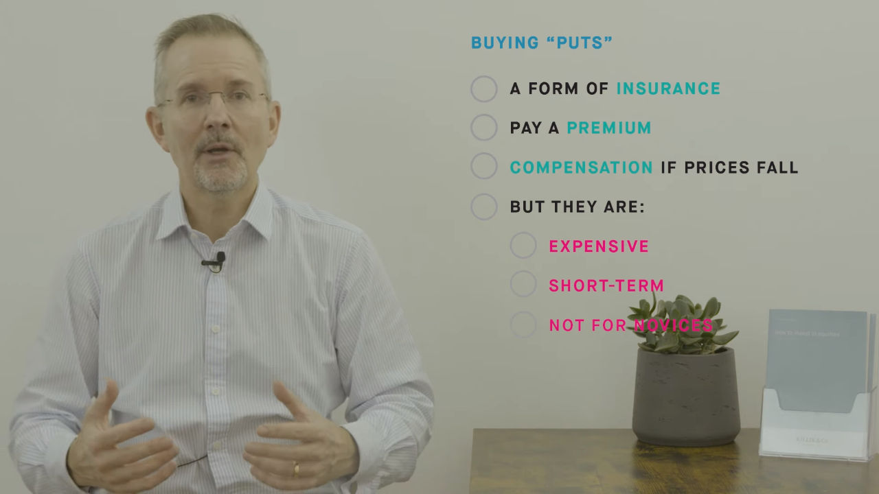 Why buying protection against falling share prices is a bad idea