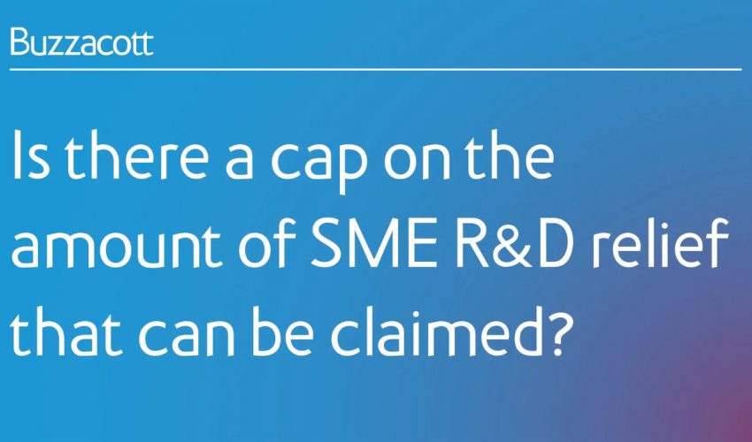 R&D Intensive SME Scheme