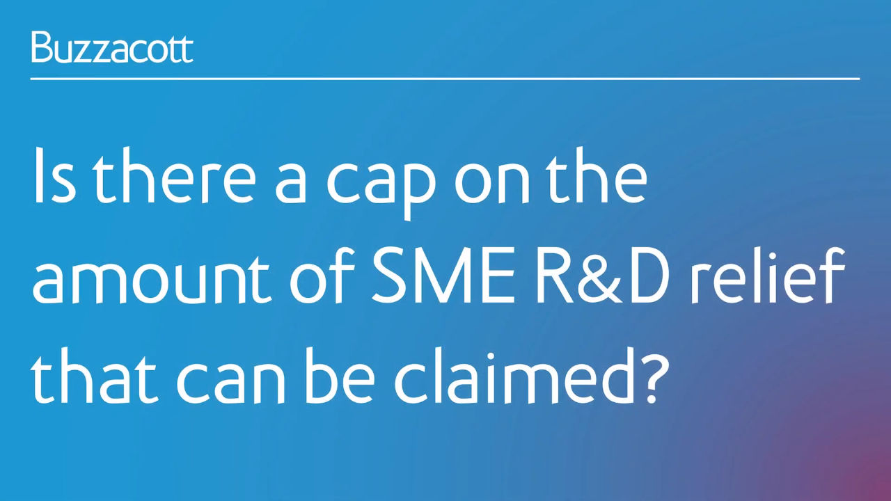 R&D Intensive SME Scheme