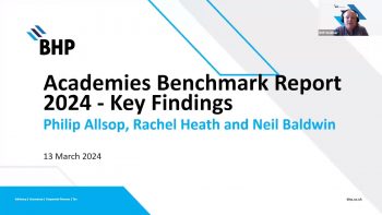 BHP Academies Benchmark Report 2024