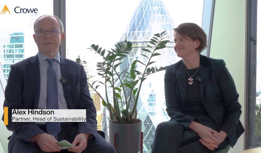 Exploring Sustainability Trends: Crowe Corner