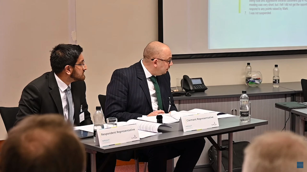 Mock Employment Tribunal 2024 Part 1: Tribunal Hearing