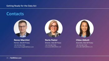 Privacy webinar – Get ready for the Data Act