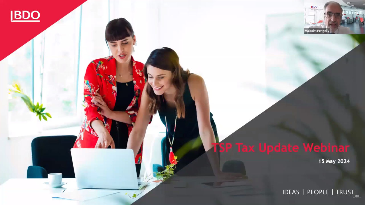 Tax Support for Professionals – Tax Update May 2024