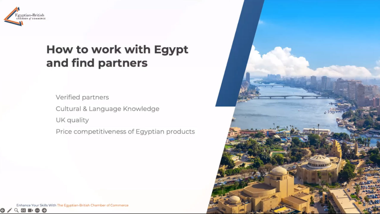 Trading with Egypt