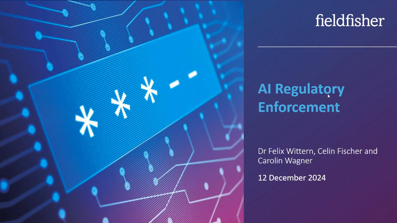 AI regulatory enforcement: same as GDPR or worse?