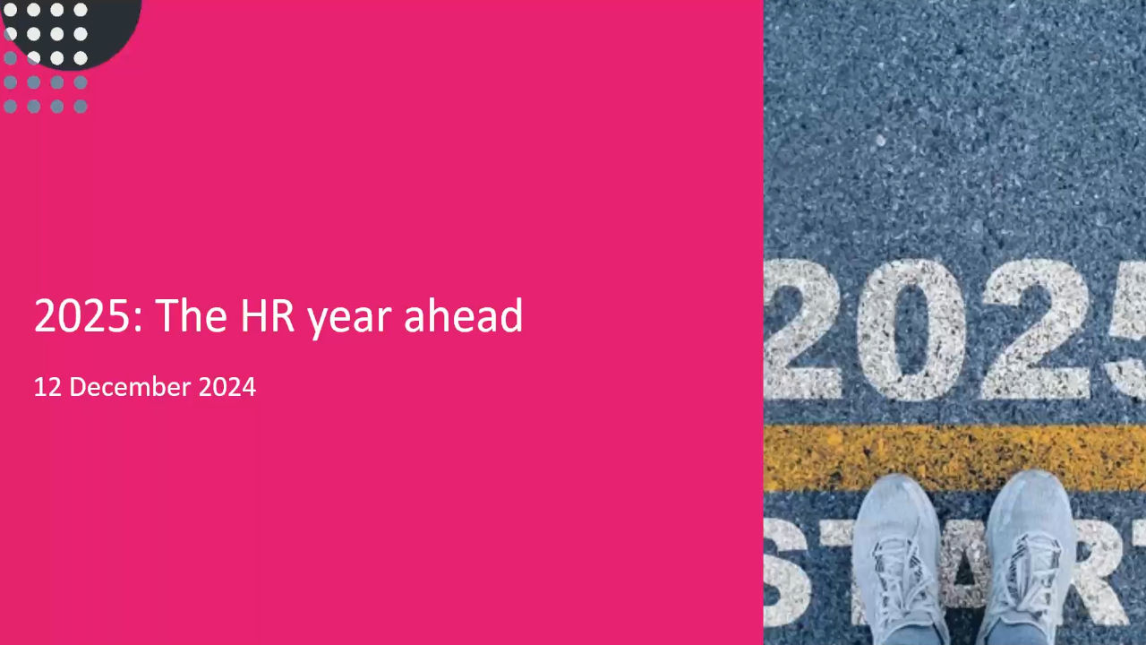 The HR year ahead: What are the key trends to watch?