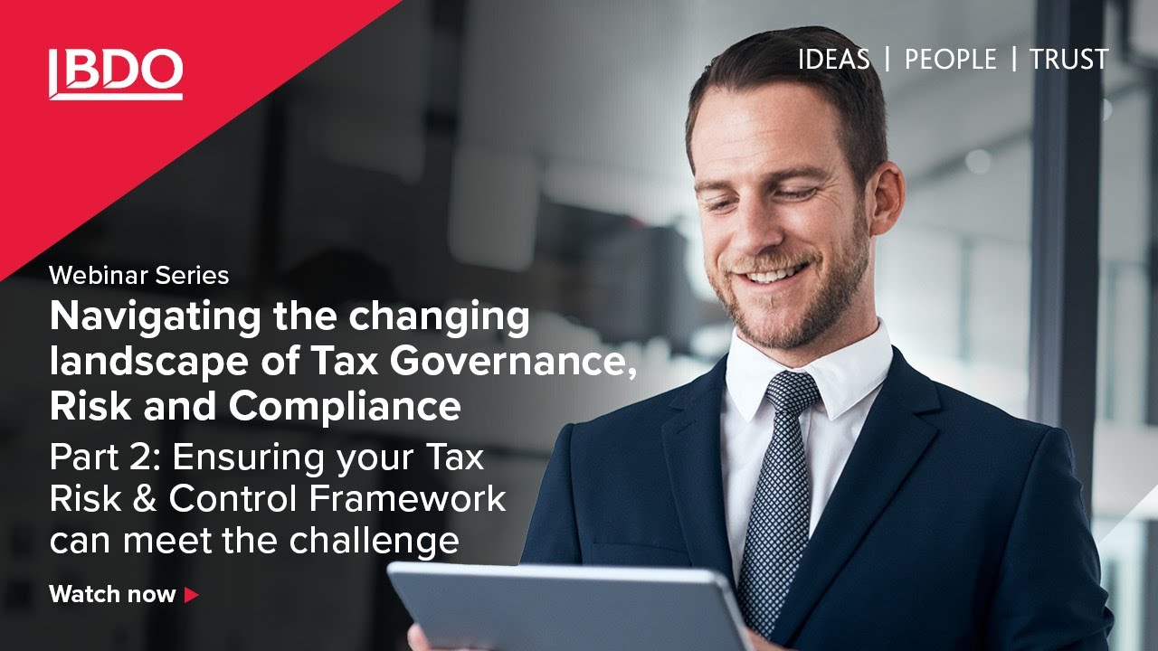 Ensuring your Tax Risk & Control Framework can meet the challenge 