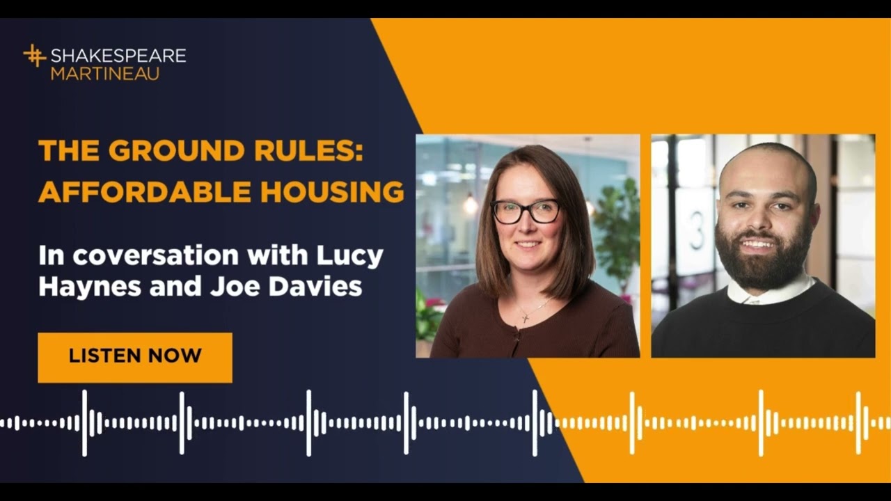 The Ground Rules – Affordable Housing 