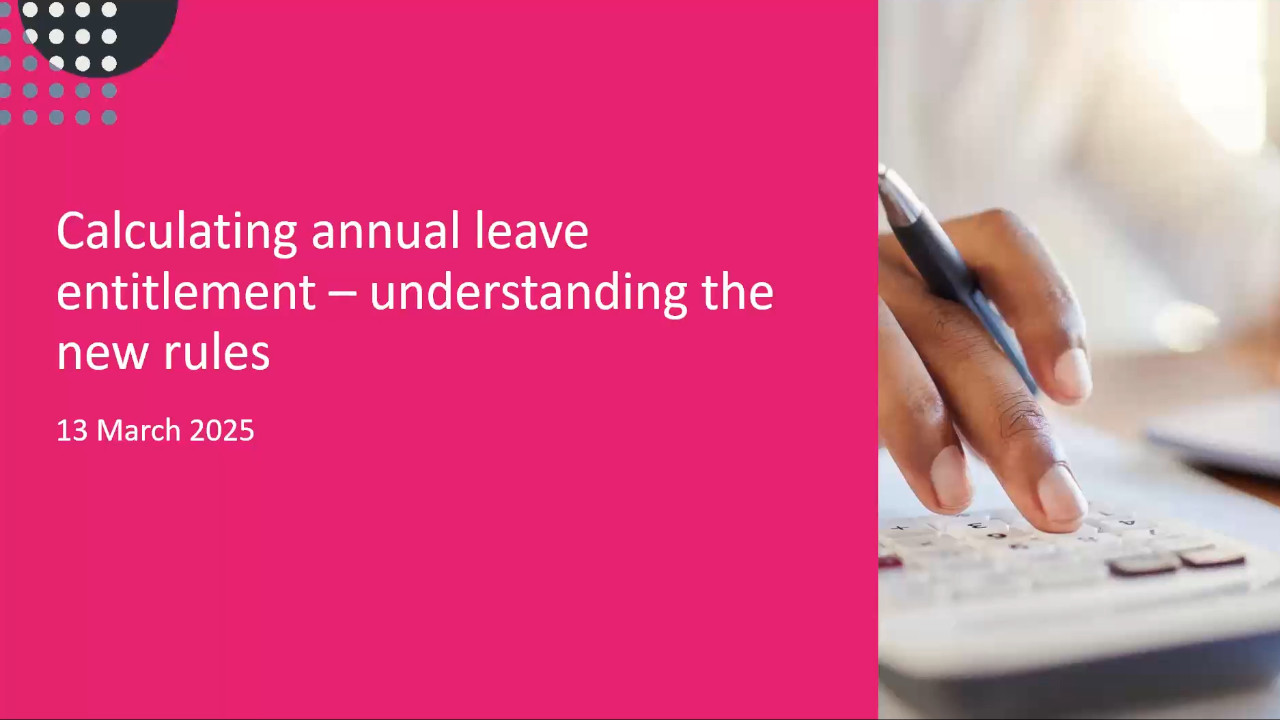 Calculating Annual Leave and Entitlement – New rules and legal changes