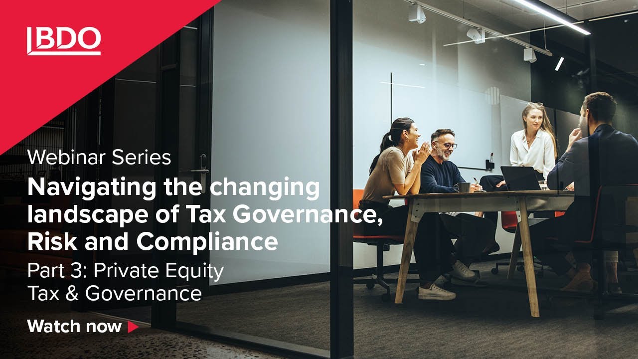 Tax Governance, Risk and Compliance 
