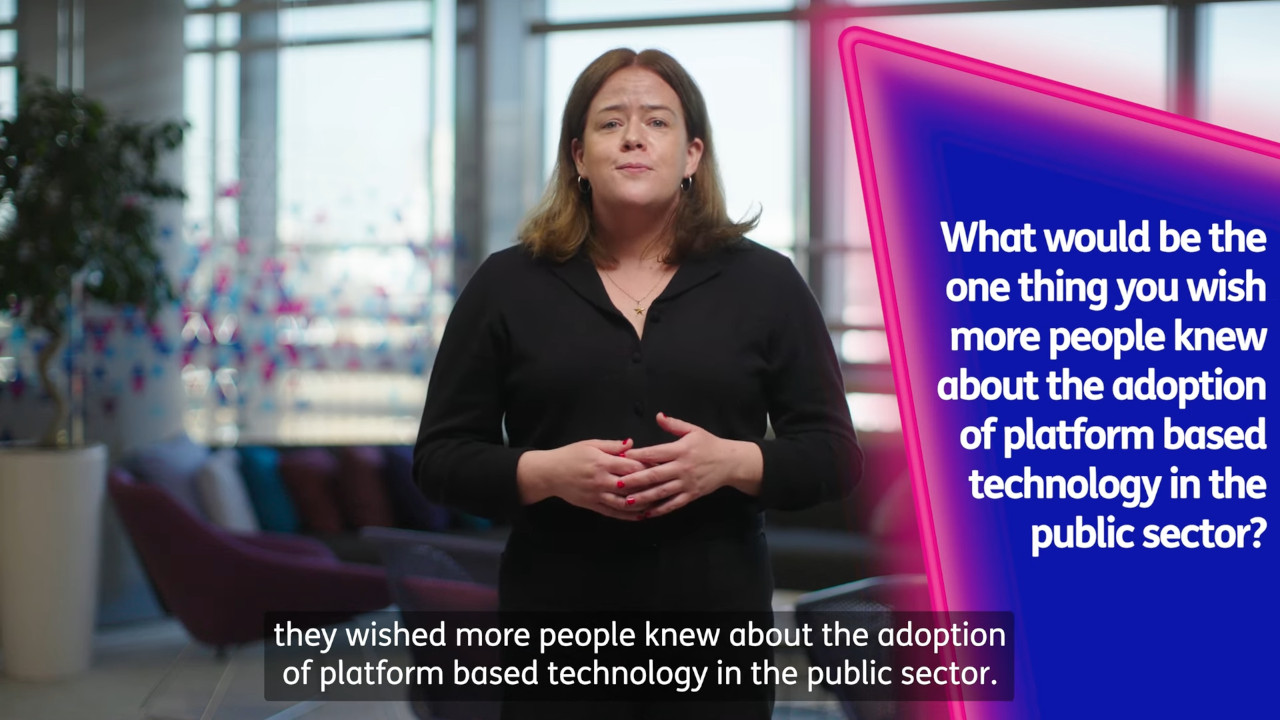 Implementing platform based technology in the public sector: one thing you wish people knew