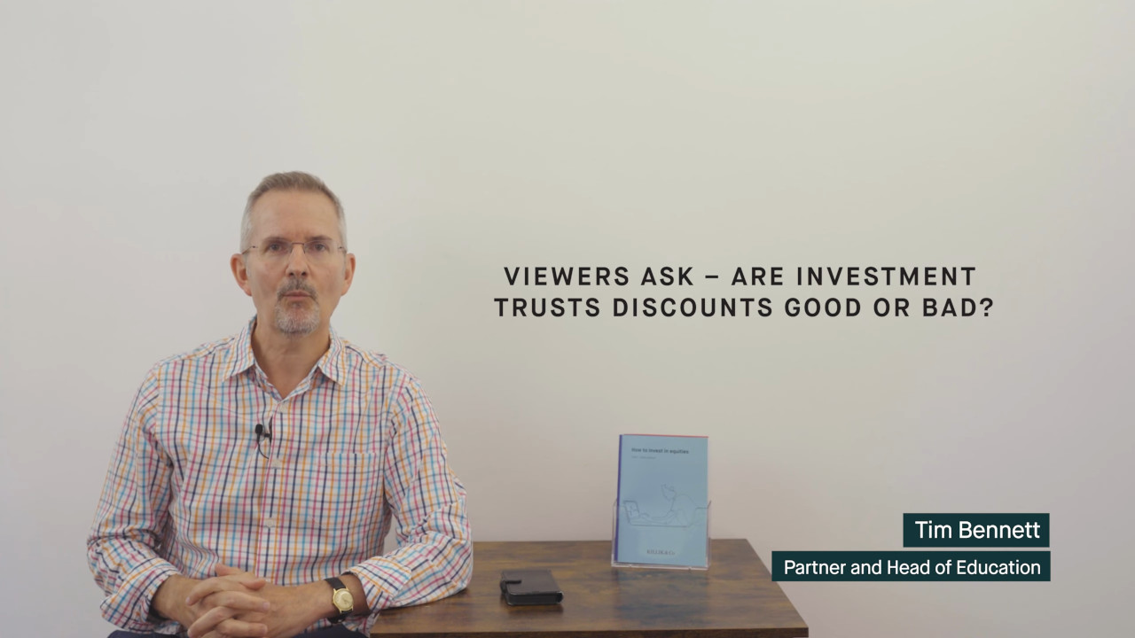 Viewers ask – are investment trust discounts an opportunity or a trap?