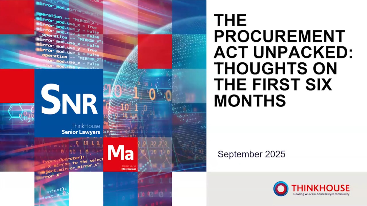 Procurement unpacked: Six months of the 2023 Act