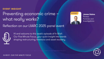 Preventing economic crime – what really works?