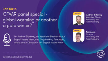 CFAAR Panel Special – Global Warming or Another Crypto Winter?