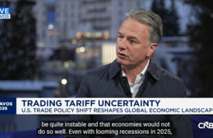 US tariffs & European business: ING CEO Steven van Rijswijk at Davos 2026