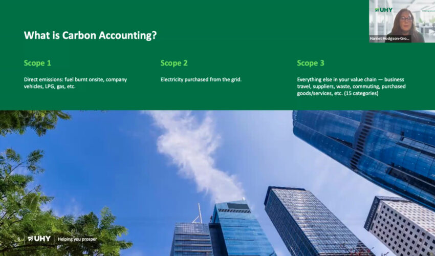 Helping you prosper: Turning carbon reporting into a business opportunity