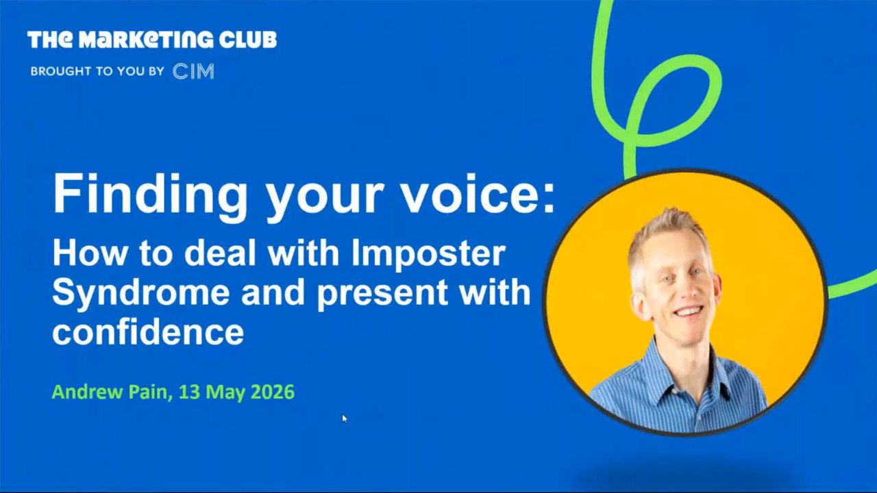 How to find your voice and keep imposter syndrome under control